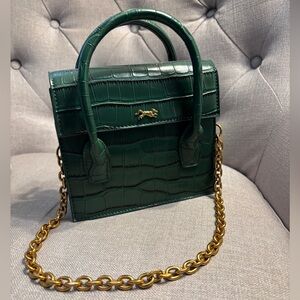 MME MINK C.B. KENNEDY TOTE - PAVILION FRAIS GREEN